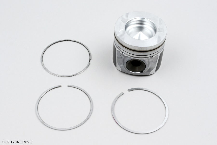 Pièce d’origine piston pour Renault 2.3 dCi Master depuis 2014 Bi-Turbo avec axe et segments M, ORG 120A11789R.