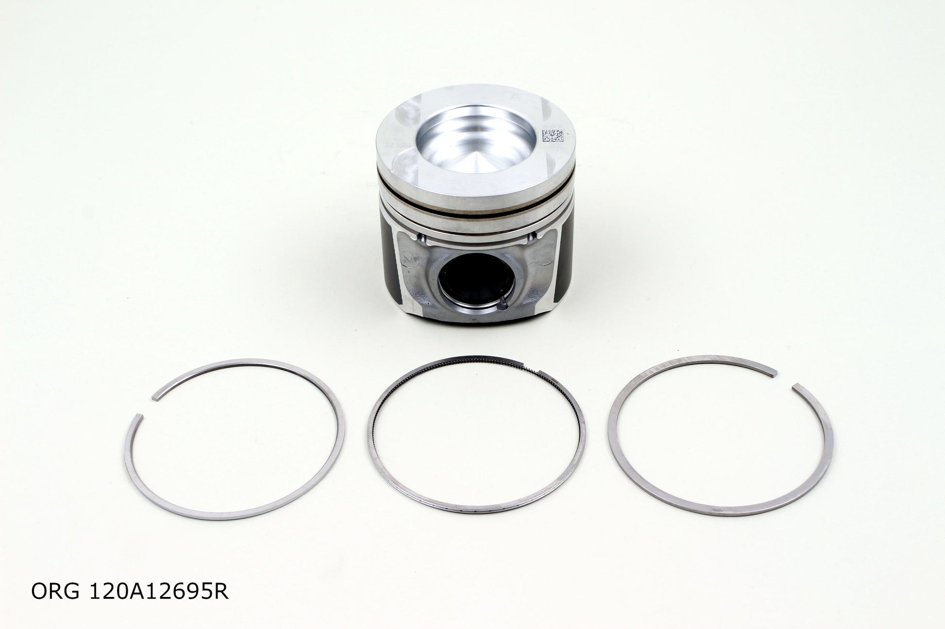 Pièce d’origine piston pour Renault 2.3 dCi Master depuis 2014 Bi-Turbo avec axe et segments L, ORG 120A12695R.