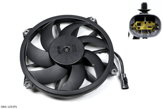 * Pièce d’origine ventilateur de refroidissement pour Citroën C4 09-/BER 08- 160W 7Ł, ORG 1253T5.
