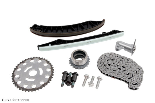 Pièce d’origine kit de chaîne de distribution pour Renault 2.3 dCi Master Bi-Turbo, ORG 130C13666R.