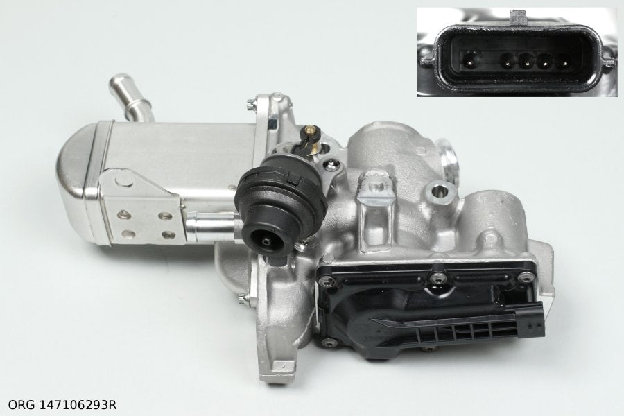 *Pièce d’origine vanne EGR avec échangeur pour Renault 1.9DCI, 147106293R.