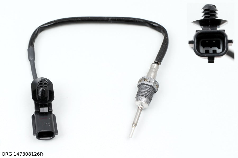 Pièce d’origine capteur de température des gaz d’échappement 1.5dCi pour Renault, 147308126R