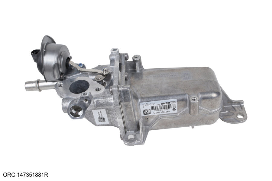 Pièce d’origine échangeur de chaleur EGR 2.3dCi, 19-, biturbo, avant pour Renault, 147351881R