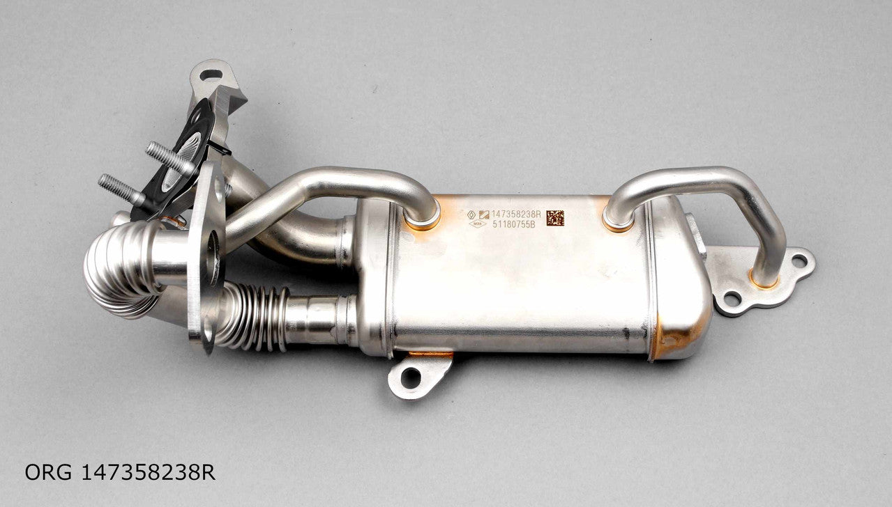 Pièce d’origine échangeur de chaleur EGR 1.5dCi, 12- pour Renault, 147358238R/L