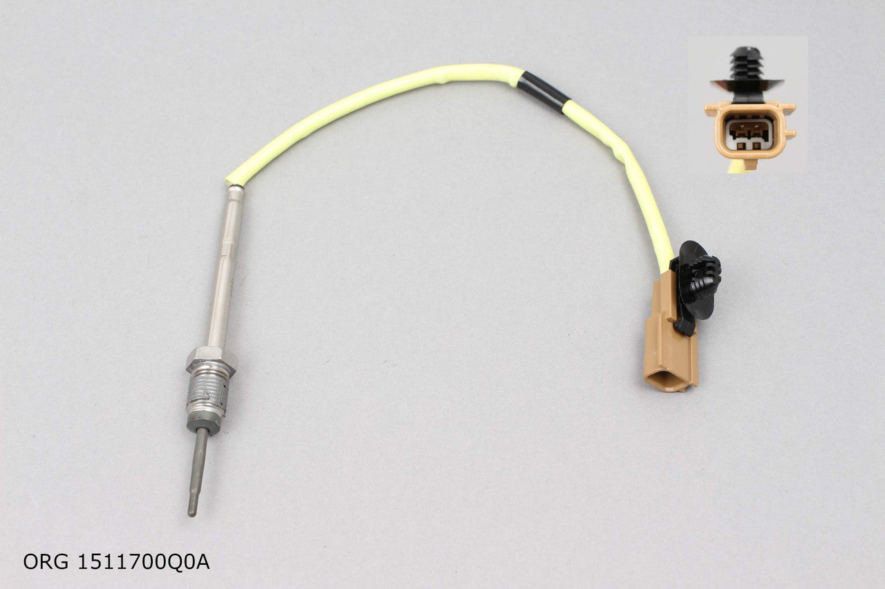 * Pièce d’origine capteur de température des gaz d'échappement pour Renault 2.0dCi 2.3dCi turbo, ORG 1511700Q0A.