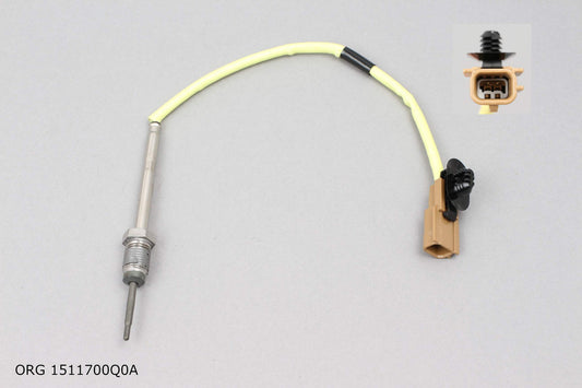 * Pièce d’origine capteur de température des gaz d'échappement pour Renault 2.0dCi 2.3dCi turbo, ORG 1511700Q0A.