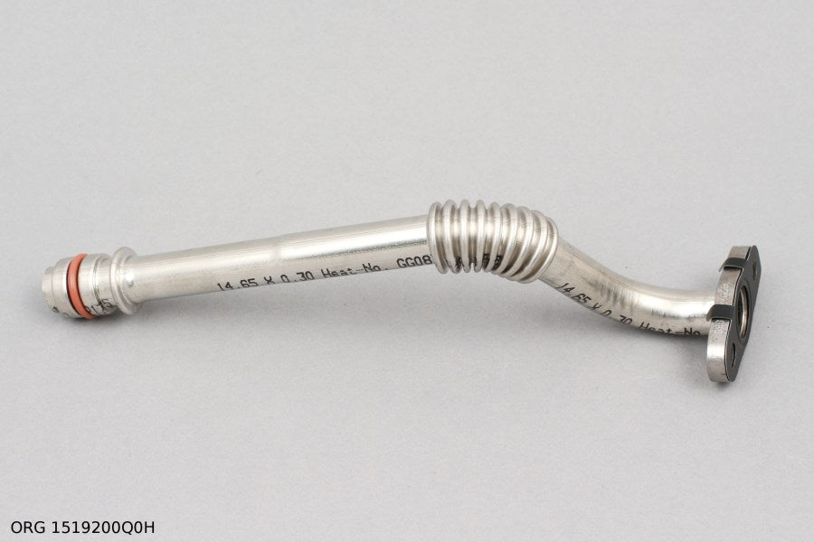 * Pièce d’origine tuyau d'huile de turbo de retour extérieur pour Renault 1.5dCi, ORG 1519200Q0H.