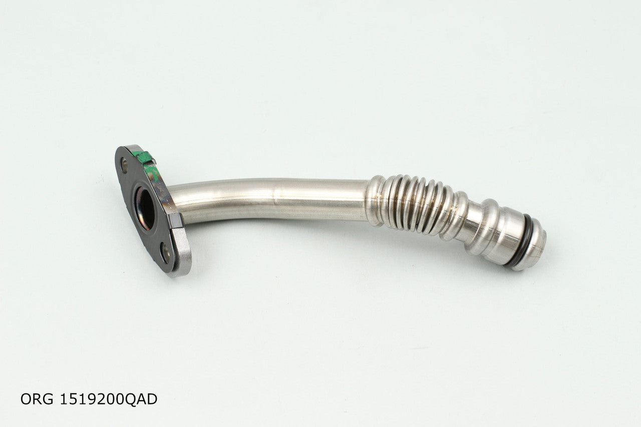 * Pièce d’origine tuyau d'huile de turbo de retour extérieur pour Renault 2.2dCi, ORG 1519200QAD.