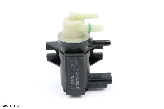 * Pièce d’origine électrovanne pour Renault Turbiny Citroën / Peugeot 1.6HDi 8V, ORG 1618PE, 1618.PE.