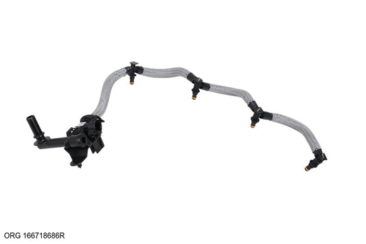 Pièce d’origine tuyau de retour de carburant pour Renault 1.6 Blue dCi 120ch, 166718686R