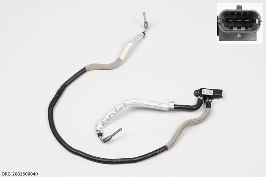 Pièce d’origine capteur de pression des gaz d’échappement avec tuyau pour Renault 2.0 dCi, 208150004R