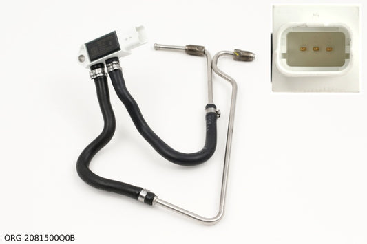 * Pièce d’origine capteur de pression des gaz d'échappement pour Renault 1.6dCi, 2081500Q0B.