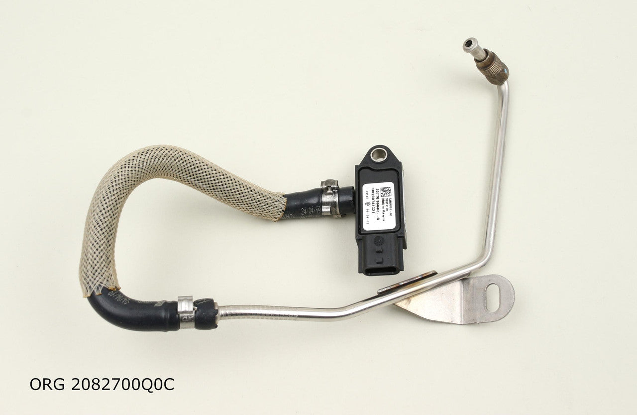 * Pièce d’origine capteur de pression des gaz d'échappement avant pour Renault 2.0dCi, 2082700Q0C.