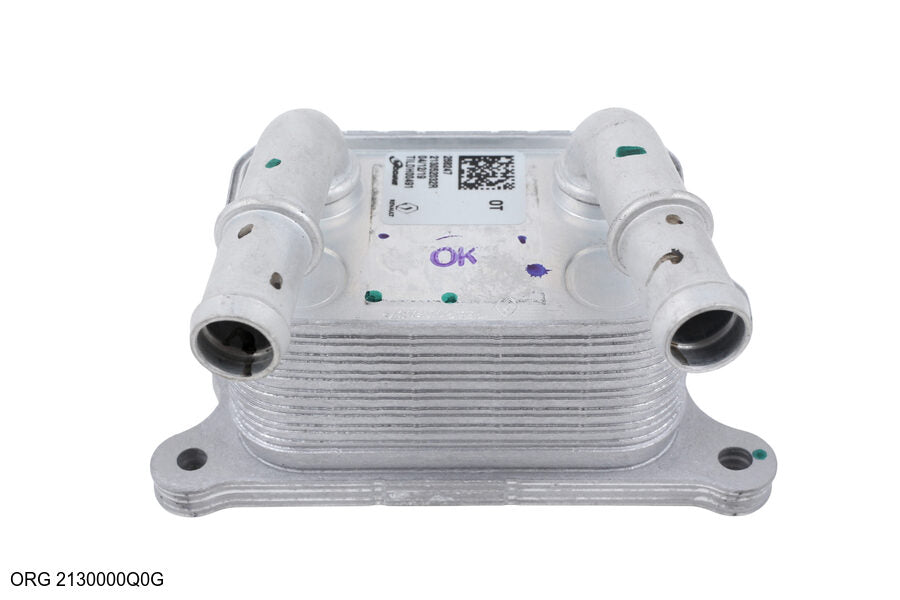 * Pièce d’origine échangeur thermique de filtre à huile pour Renault 0.9 / 1.2TCe, 2130000Q0G.