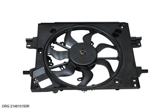 Pièce d’origine ventilateur de radiateur 12-, arrière, complet pour Dacia Logan / Dacia Sandero, 214810150R.