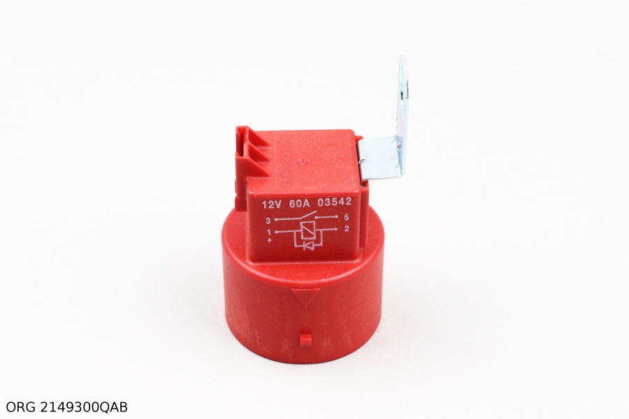 * Pièce d’origine relais électrique avec protection rouge 4 broches pour Renault, 2149300QAB.