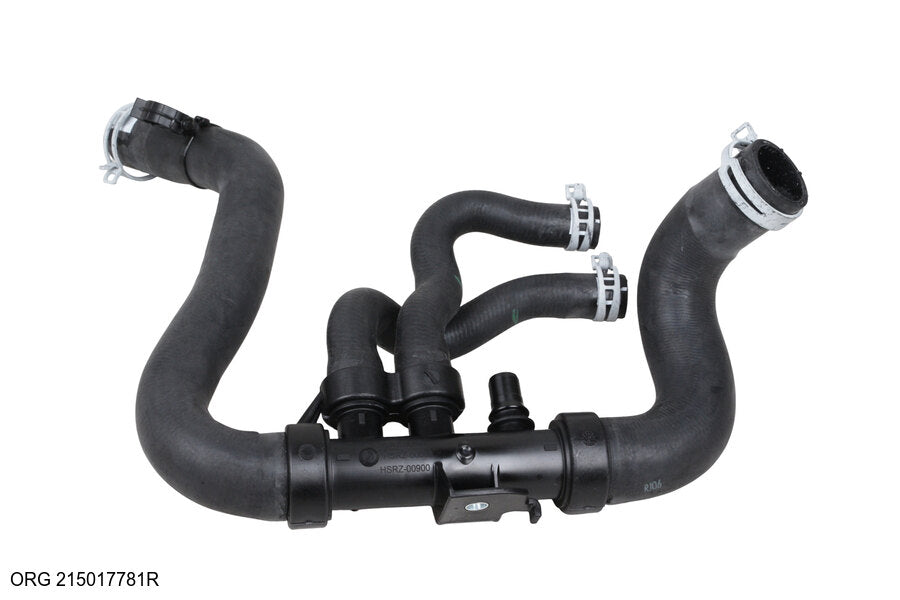 Pièce d’origine durite de refroidissement 1.6dCi, 16-, gauche pour Renault Mégane, 215017781R.