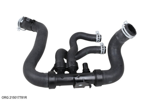 Pièce d’origine durite de refroidissement 1.6dCi, 16-, gauche pour Renault Mégane, 215017781R.