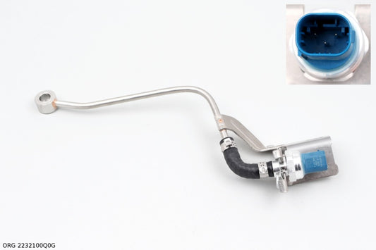 * Pièce d’origine capteur de pression des gaz d'échappement pour Renault 1.6dCi, 2232100Q0G.