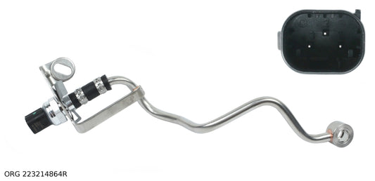 Pièce d’origine capteur de pression des gaz d’échappement 2.0dCi, 2.3dCi pour Renault, 223214864R.