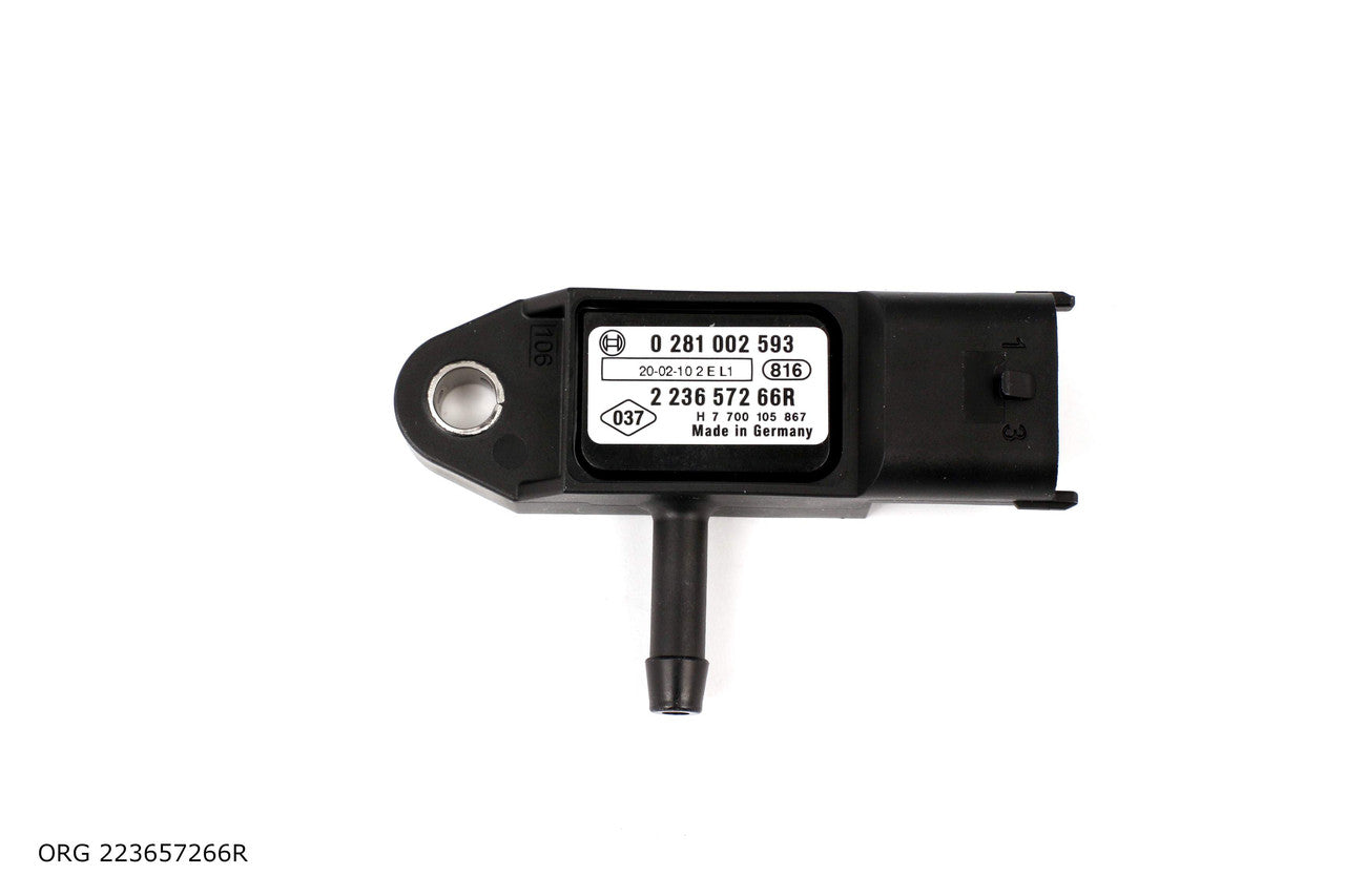 Pièce d’origine capteur de pression d’air d’admission 1.5/1.9dCi pour Renault Clio / Renault Trafic, 223657266R.