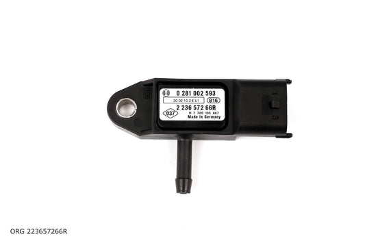 Pièce d’origine capteur de pression d’air d’admission 1.5/1.9dCi pour Renault Clio / Renault Trafic, 223657266R.