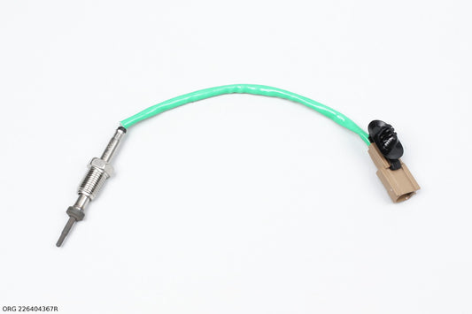 Pièce d’origine capteur de température des gaz d’échappement 1.5dCi, 28cm pour Renault, 226404367R.