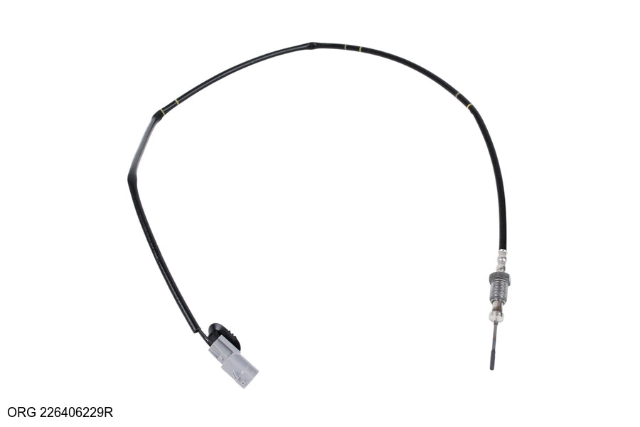 Pièce d’origine capteur de température des gaz d’échappement 1.5dCi, 90cm pour Renault, 226406229R.