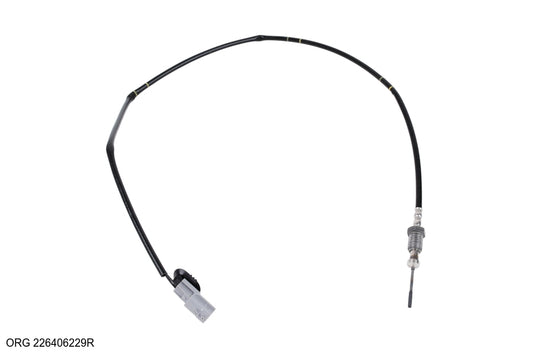 Pièce d’origine capteur de température des gaz d’échappement 1.5dCi, 90cm pour Renault, 226406229R.