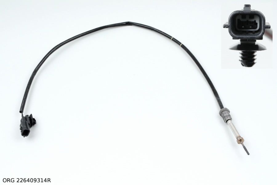 Pièce d’origine capteur de température des gaz d’échappement 1.6dCi, 14- pour Renault Trafic, 226409314R.