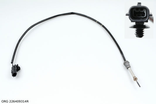 Pièce d’origine capteur de température des gaz d’échappement 1.6dCi, 14- pour Renault Trafic, 226409314R.