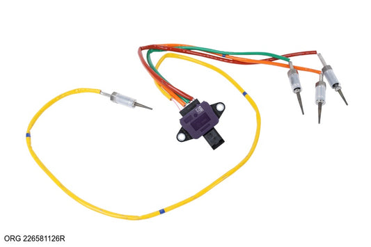 Pièce d’origine capteur de température des gaz d’échappement 2.3dCi, 14-, 4k pour Renault Master, 226581126R.