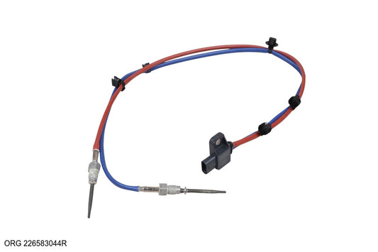 Pièce d’origine capteur de température des gaz d’échappement 2.0dCi, 19- pour Renault Trafic, 226583044R.