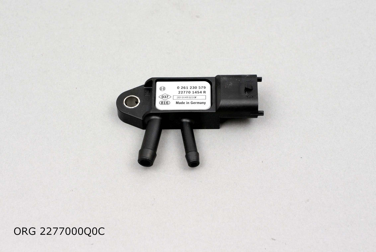 * Pièce d’origine capteur de pression des gaz d'échappement pour Renault 2.0dCi, 2277000Q0C.