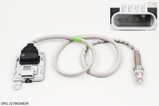 Pièce d’origine sonde NOx 1.6dCi, 14-, NOx, avant pour Renault Trafic, 227902682R.