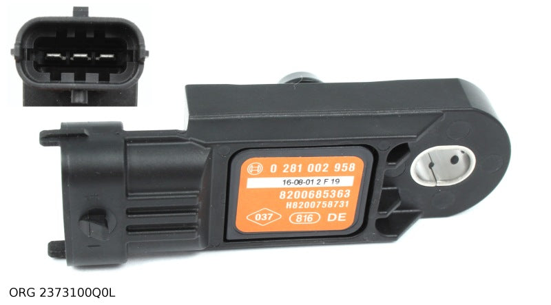 * Pièce d’origine capteur de pression d'air pour Renault 2.0dCi / 2.3dCi, 2373100Q0L.
