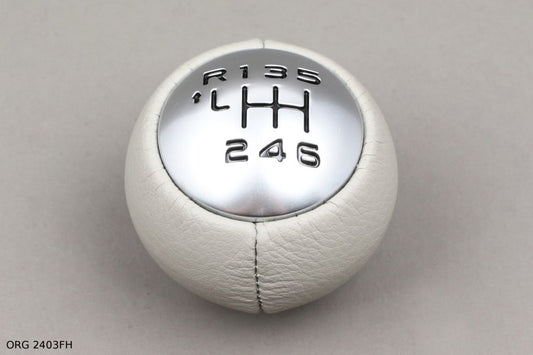 * Pièce d’origine pommeau de levier de vitesse pour Citroën/Peugeot 6B Peugeot 307/407 alu chrome, 2403FH.