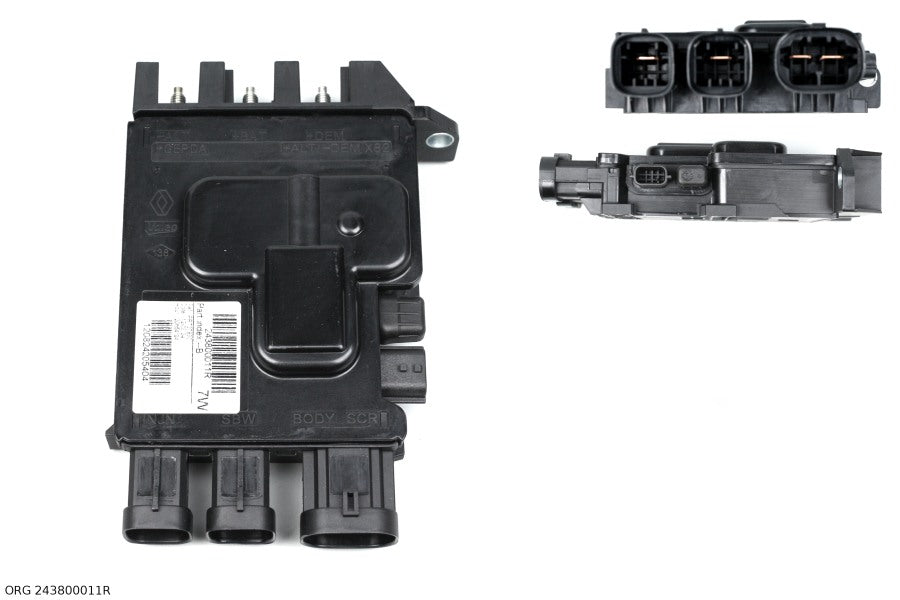 Pièce d’origine boîtier de fusible 13- pour Renault Mégane, 243800011R.
