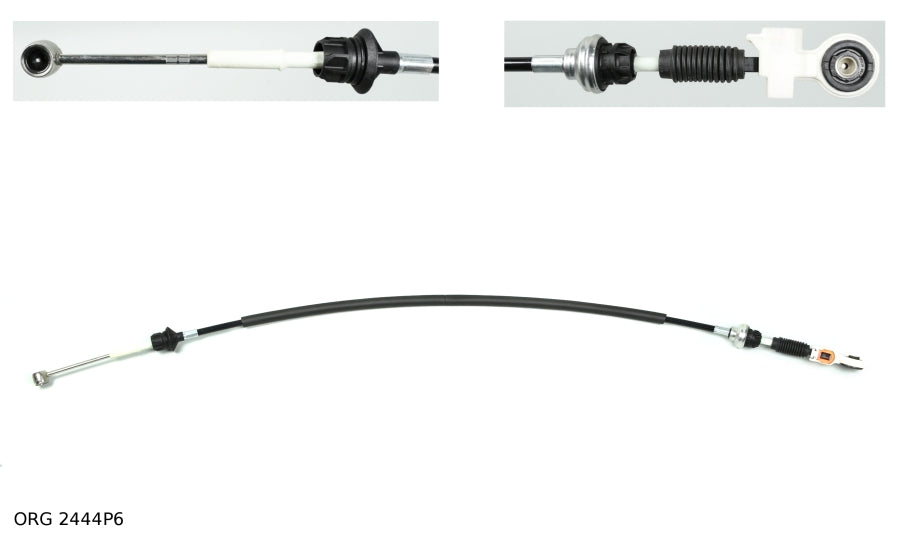 *Pièce d’origine câble de changement de vitesse pour Peugeot 607 ML5T droit, 2444P6, 2444.P6.