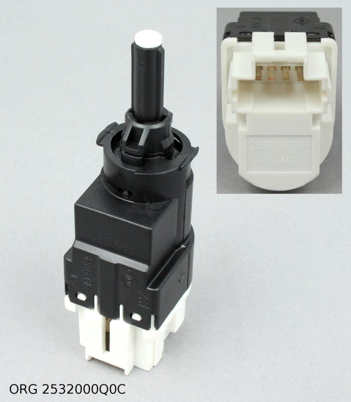 * Pièce d’origine contacteur de feu stop 4 broches pour Renault Laguna depuis 2001, 2532000Q0C.