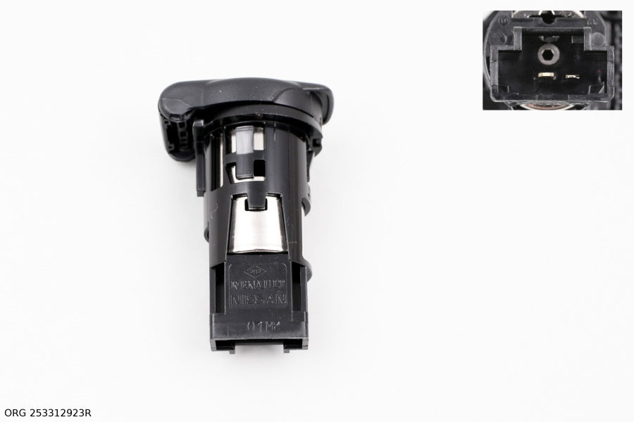 Pièce d’origine prise allume-cigare pour Renault, 253312923R