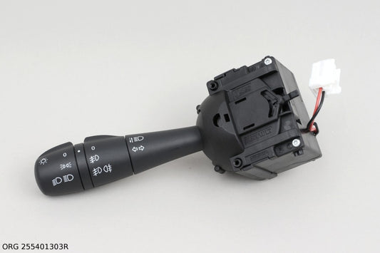Pièce d’origine commutateur d’éclairage 12-, 14-, avec antibrouillards pour Renault Clio / Renault Trafic, 255401303R