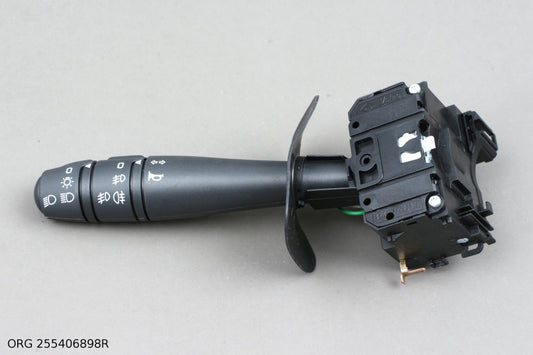 Pièce d’origine commutateur d’éclairage avec antibrouillards, avec avertisseur pour Dacia Duster, 255406898R