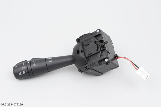 Pièce d’origine commutateur d’éclairage 12-, sans antibrouillards, sans avertisseur pour Renault Clio, 255407916R