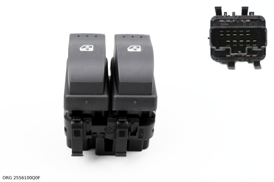 * Pièce d’origine interrupteur de lève-vitre gauche pour Renault Kangoo / Master depuis 2008, 2556100Q0F.