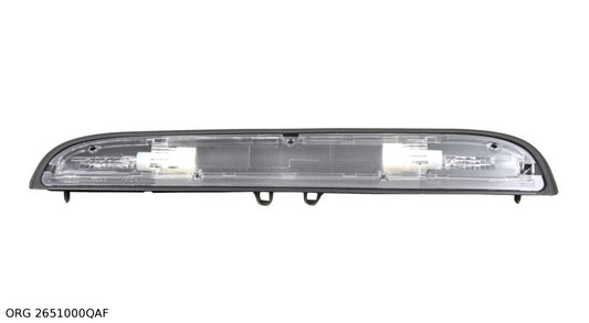 * Pièce d’origine éclairage de plaque d'immatriculation pour Renault Kangoo jusqu'à 2008, 2651000QAF.