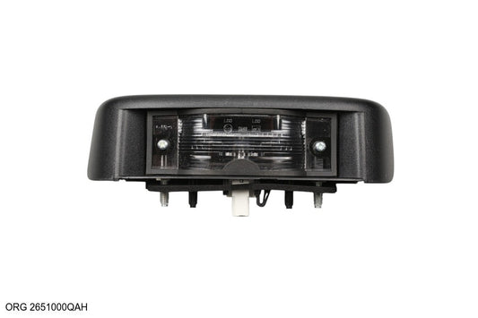 * Pièce d’origine éclairage de plaque d'immatriculation pour Renault Trafic II jusqu'à 2014, 2651000QAH.
