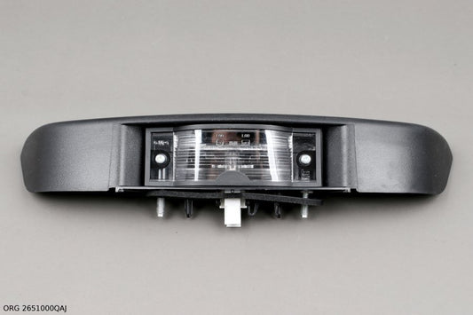 * Pièce d’origine éclairage de plaque d'immatriculation pour Renault Trafic II jusqu'à 2014, 2651000QAJ.