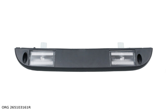 Pièce d’origine éclairage de plaque d’immatriculation 08- pour Renault Kangoo, 265103161R