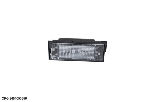 Pièce d’origine éclairage de plaque d’immatriculation 16-, 10- pour Renault Mégane / Renault Master, 265105055R